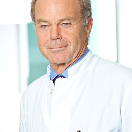 Franz Goss Halb-Portrait Arzt