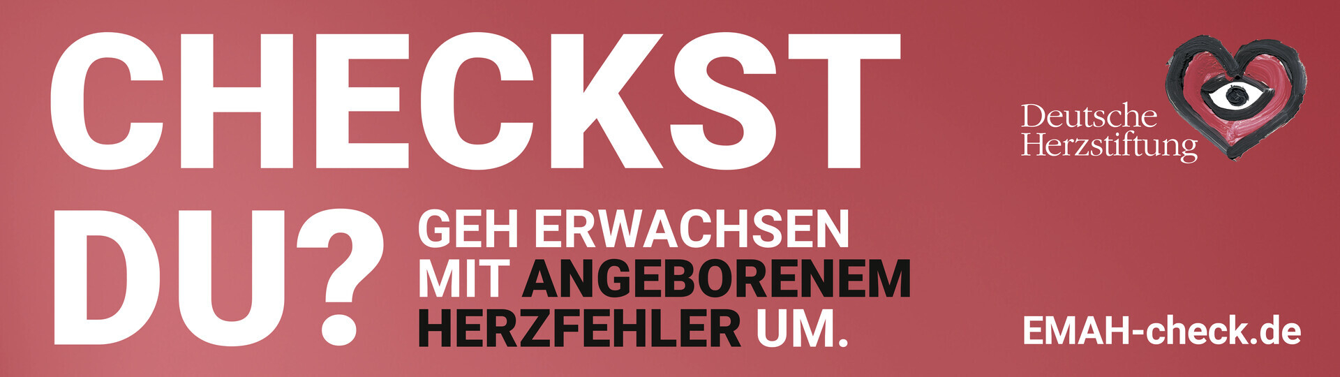 EMAH-Kampagne der Deutschen Herzstiftung