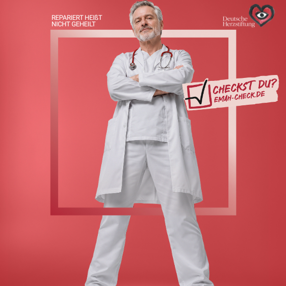 EMAH-Kampagnenmotiv "Checkst du?"