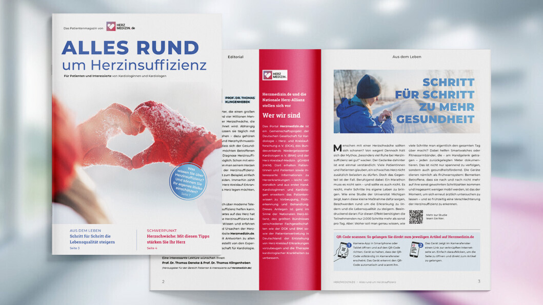 Beileger "Alles Rund um Herzinsuffizienz"