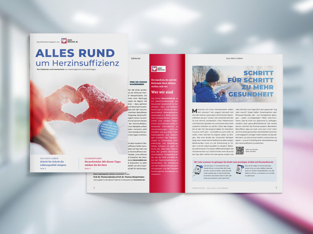 Beileger "Alles Rund um Herzinsuffizienz"