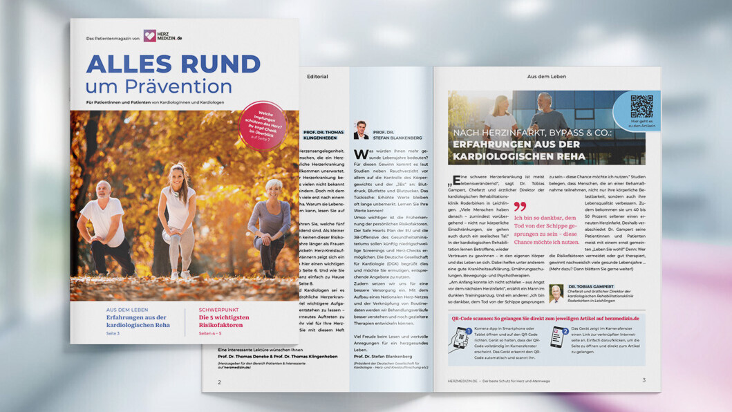 Die Broschüre "Alles rund um Prävention"