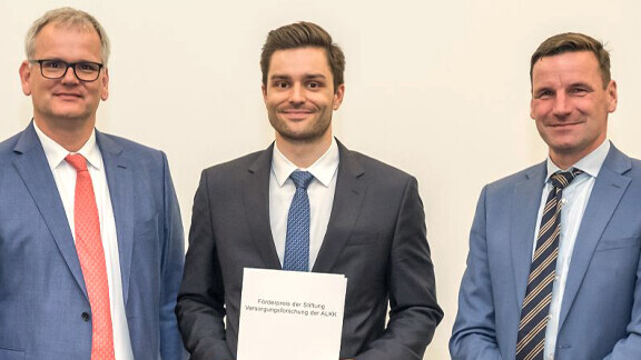 Förderpreis der Stiftung Versorgungsforschung ALKK