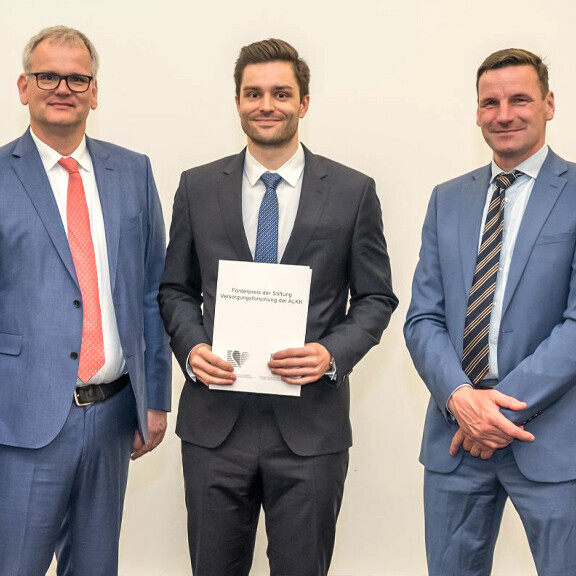 Förderpreis der Stiftung Versorgungsforschung ALKK